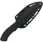 Takumitak Day 500 Black G10 D2 Steel Wharncliffe Fixed Blade Knife 206BK