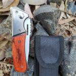 Stainless steel folding knife, suitable for outdoor, tactical and survival