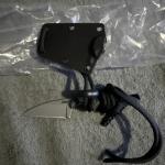 CRKT 2385 Minimalist Wharncliffe Fixed Blade Knife 2in Blade 5Cr15MoV Steel