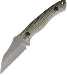 Wachtman Knife & Tool Kliff Fixed Knife 2.9" AEB-L Steel Blade Micarta Handle
