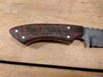 Lions Den Blades (Zac Mohar) Custom "Raven" fixed blade knife