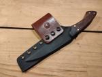 Lions Den Blades (Zac Mohar) Custom "Raven" fixed blade knife
