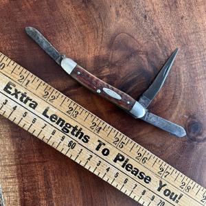 Vintage Case XX Stockman Knife USA Jigged Bone Handles