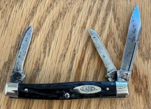 VINTAGE 1940-64 CASE XX SMALL STOCKMAN KNIFE USED    N4