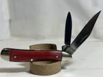 Vtg Case XX USA 10 Dot 1980 SR6220 "Peanut" Smooth Rose Bone Pocket Knife NM