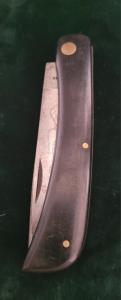  Vintage 1970s Case XX Black Sodbuster  Folding Knife 2138 