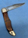 Vintage Case XX USA 1 Blade 7 Dot Folding Pocket Knife 6165-SAB
