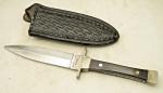Vintage CASE XX USA 1990 Stamp  P62-4-1/2 SS - BOOT KNIFE - Used with Sheath