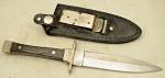 Vintage CASE XX USA 1990 Stamp  P62-4-1/2 SS - BOOT KNIFE - Used with Sheath