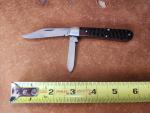 Vintage 1976 Case XX 6202 1/2 4 Dot Delrin 2 Blade Folding Jack Knife 