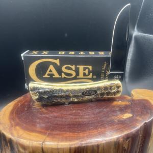 Case XX  Vintage Bone Sodbuster Jr With Pvd Blade
