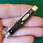 Old Vintage Antique Case XX 65-69 6233 Serpentine Pen Pocket Knife