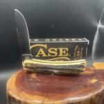 Case XX  Vintage Bone Sodbuster Jr With Pvd Blade