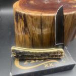 Case XX  Vintage Bone Sodbuster Jr With Pvd Blade