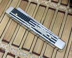 Case XX USA Smooth Natural Bone Vintage Flag Bullet 1/500 Baby Doc Doctor Knife