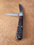 Vintage 1976 Case XX 6202 1/2 4 Dot Delrin 2 Blade Folding Jack Knife 