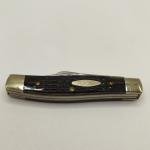 Vintage 1981 Case XX USA STOCKMAN KNIFE #63032 9 Dot Bone Jigged Handle 3 Blades