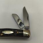 Vintage 1981 Case XX USA STOCKMAN KNIFE #63032 9 Dot Bone Jigged Handle 3 Blades