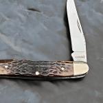 Case XX 1978 2 Dot Muskrat Folding Pocket Knife Vintage Bone 3 7/8" USA