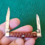 Old Vintage Antique Case XX 65-69 6233 Serpentine Pen Pocket Knife