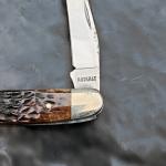 Case XX 1978 2 Dot Muskrat Folding Pocket Knife Vintage Bone 3 7/8" USA