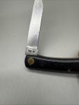 Vintage Case XX USA 2137 SS Folding Knife Black Handle Sodbuster Jr.