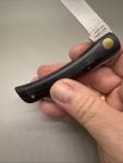 Vintage Case XX USA 2137 SS Folding Knife Black Handle Sodbuster Jr.