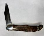 1976 CASE XX USA 6165 SAB Folding Hunter Four Dot Vintage Pocket Knife