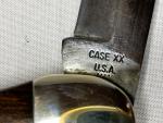 1976 CASE XX USA 6165 SAB Folding Hunter Four Dot Vintage Pocket Knife