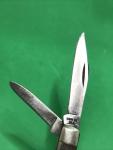 Case XX 6244 Vintage Jack Pocket Knife Double Oval Shield 2 Blade GUC Light Wear