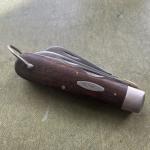 Case XX 13031L  Three Bladed Linesman Knife Electrician Knife 1973 Vintage USA