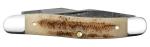 Case xx Knives Muskrat 77463 Damascus Vintage Bone 1/1400 Pocket Knife