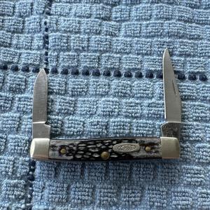 Vintage Case XX 62033 Pocket Knife 2 Blade