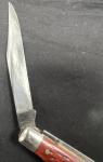 Vintage 1940-64 Case XX Slimline Trapper Red Bone Pocket Knife