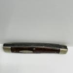 Vintage Case XX Pocket Knife 2 Blade Jigged Bone Handle Folding Pen Knife 3.5"