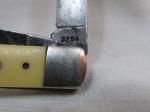 Vintage Case XX USA 3254 Trapper Knife - Yellow Handles 1999 ?
