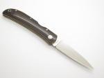 Vintage Al Mar Falcon ATS-34 Seki Japan Micarta Lockback Folding Pocket Knife
