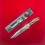 Vintage Al Mar Knives SERE 6 Mod 3006-A Fixed Blade Knife With Micarta Handle