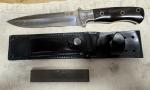 Vintage Al Mar Model 3005.6 Sere Fighting Knife W/Leather Sheath - Only One Made