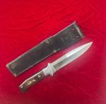 Vintage Al Mar Knives SERE 6 Mod 3006-A Fixed Blade Knife With Micarta Handle