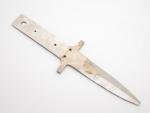 Vintage 1980s Hattori Seki Japan Al Mar Fang I Dagger Fixed Blade Knife Blank