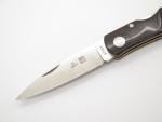 Vintage Al Mar Hawk Seki Japan ATS-34 SM Micarta Lockback Folding Pocket Knife