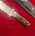 Vintage Al Mar Knives SERE 6 Mod 3006-A Fixed Blade Knife With Micarta Handle