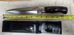 Vintage Al Mar Model 3005.6 Sere Fighting Knife W/Leather Sheath - Only One Made