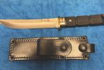 Vintage Al Mar Seki Japan Model 4004 Shugoto #070/200. Mint condition w/ sheath.