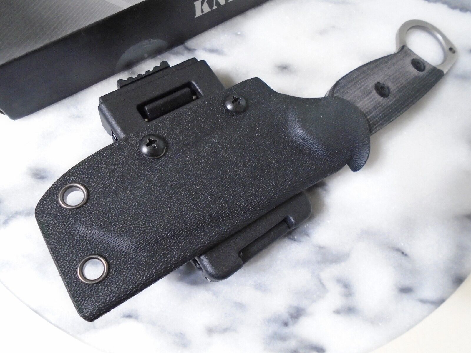 Tactical Liberator Fixed Blade Knife - D2 Micarta