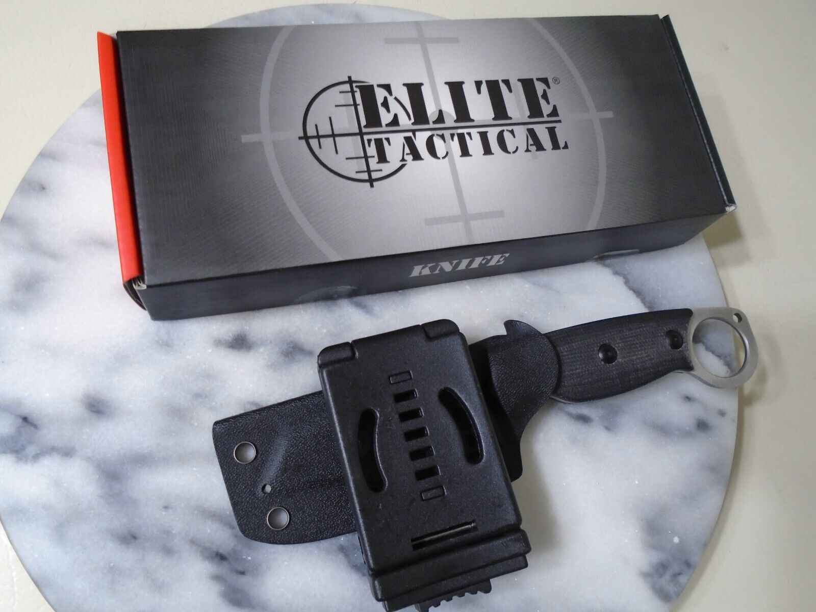 Tactical Liberator Fixed Blade Knife - D2 Micarta