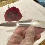 Vintage Al Mar Hawk Classic White Handle LIMITED EDITION #096 of 200 MINT Rare