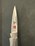 Al Mar Knife Japan Osprey FM Co Brass Liners Vintage Used