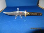 Vintage Al Mar 8507 TW Seki Japan Bowie Dagger Knife W/Sheath  NOS Number 80/200